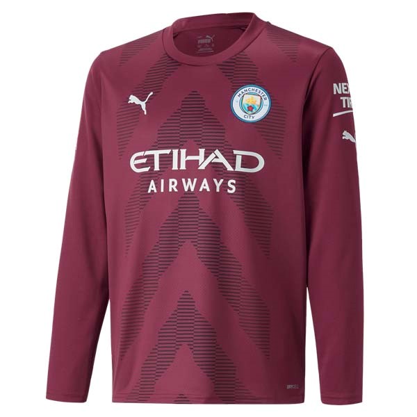 Thailand Trikot Manchester City Torwart ML 2022-2023 Rote